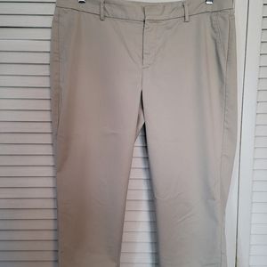 Dockers crop pants size 12, tan/beige color
